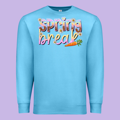 Spring Break Premium Sweatshirt Designed By Nancycooperartshop