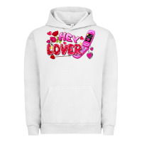 Pigment Lunar Rock Hey lover flip phone Valentine's Day Urban Hoodie - FaDigitalArtStudio