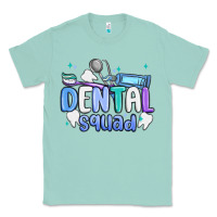 Seafoam dental squad Classic Tee - MaliasSmallBusiness