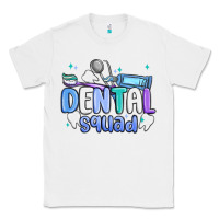 White dental squad Classic Tee - MaliasSmallBusiness