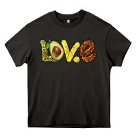 Asphalt love avocado Heavy Core Tee - BarkalooDesign