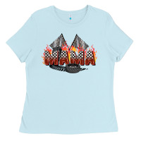 Baby Blue race mama Ladies Tee - Zillion Design Studio