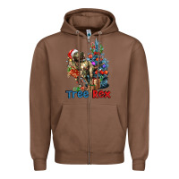 Chestnut Tree Rex T-Rex Zipper Hoodie - LillyAllenDesigns