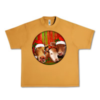 Peanut Butter Christmas Cow, Urban Heavy Tee - Jasminsmagicworld