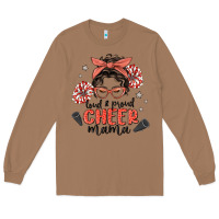 Toasted Coconut loud&proud mama messy bun Long Sleeve Tee - MaliasSmallBusiness