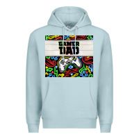 Blue Mist gamer dad Premium Hoodie - TumblerDesignByShophia