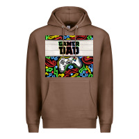 Chestnut gamer dad Premium Hoodie - TumblerDesignByShophia