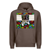 Coffee gamer dad Premium Hoodie - TumblerDesignByShophia