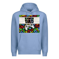 Colony Blue gamer dad Premium Hoodie - TumblerDesignByShophia