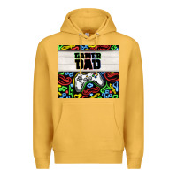 Mustard gamer dad Premium Hoodie - TumblerDesignByShophia