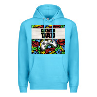 Ocean Blue gamer dad Premium Hoodie - TumblerDesignByShophia