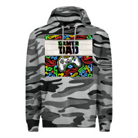Slate Camo gamer dad Premium Hoodie - TumblerDesignByShophia