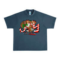 Midnight Navy joy with baseball and christmas gift and candies Urban Heavy Tee - AdoDesignShop