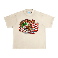 Sandshell joy with baseball and christmas gift and candies Urban Heavy Tee - AdoDesignShop