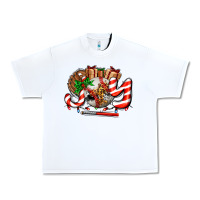 White joy with baseball and christmas gift and candies Urban Heavy Tee - AdoDesignShop