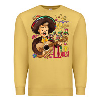 Antique Gold Ay, ay, ay canta y no llores! Premium Sweatshirt - NancyCooperArtShop