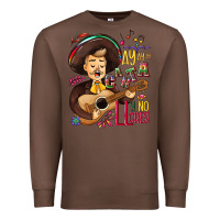 Chestnut Ay, ay, ay canta y no llores! Premium Sweatshirt - NancyCooperArtShop