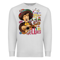Dove Grey Ay, ay, ay canta y no llores! Premium Sweatshirt - NancyCooperArtShop