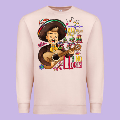 Ay, Ay, Ay Canta Y No Llores! Premium Sweatshirt Designed By Nancycooperartshop