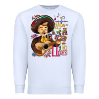 White Ay, ay, ay canta y no llores! Premium Sweatshirt - NancyCooperArtShop