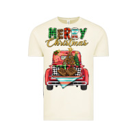 Vintage Arctic merry christmas truck Vintage Tee - BarkalooDesign