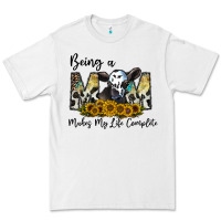 White being a mom makes my life complate Premium Tee - CowhideDigitalArt