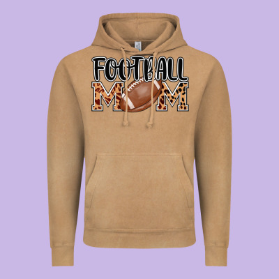 Football Mom Vintage Hoodie Designed By Adodesignshop