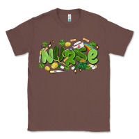 Chestnut st.patrick's day nurse Classic Tee - MaliasSmallBusiness