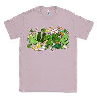 Lilac st.patrick's day nurse Classic Tee - MaliasSmallBusiness