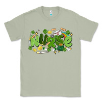 Matcha st.patrick's day nurse Classic Tee - MaliasSmallBusiness