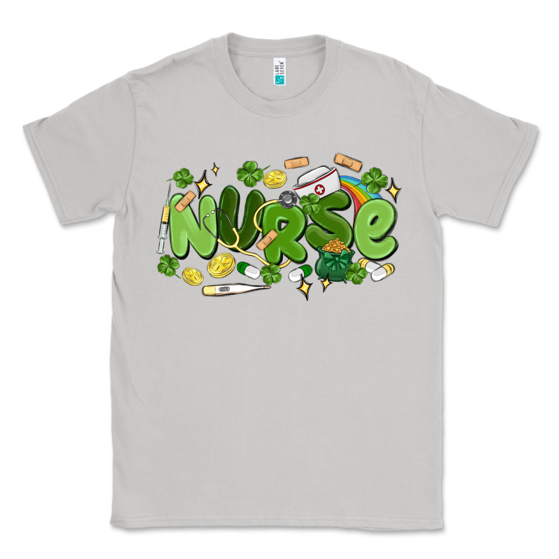 St.patrick's Day Nurse Classic Tee by MaliasSmallBusiness | Teevron
