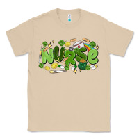 Mushroom st.patrick's day nurse Classic Tee - MaliasSmallBusiness