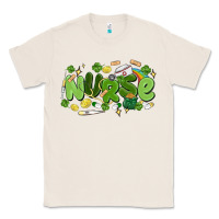 Natural st.patrick's day nurse Classic Tee - MaliasSmallBusiness