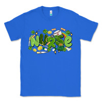 True Royal st.patrick's day nurse Classic Tee - MaliasSmallBusiness