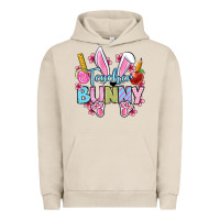 Pigment French Oak Easter Teacher bunny Urban Hoodie - OliviaCreatesArt