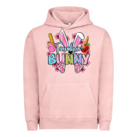 Pigment Salmon Easter Teacher bunny Urban Hoodie - OliviaCreatesArt