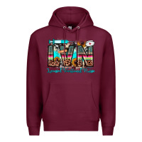 Burgundy lvn licensed vocational nurse Premium Hoodie - JahusDesignShop