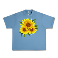 Pebble Blue maximillian perennial sunflower Urban Heavy Tee - LillyAllenDesigns