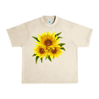 Sandshell maximillian perennial sunflower Urban Heavy Tee - LillyAllenDesigns
