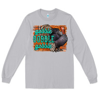 Moon Dust Thanksgiving Turkey Gobble Gobble Long Sleeve Tee - NancyCooperArtShop