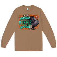 Toasted Coconut Thanksgiving Turkey Gobble Gobble Long Sleeve Tee - NancyCooperArtShop