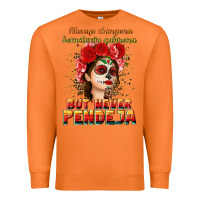 Carrot Always Chingona sometimes cabrona but never pendej Premium Sweatshirt - NancyCooperArtShop