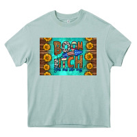 Arona boom bitch get out the way skinny metal can holder Heavy Core Tee - HRA Design Shop