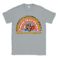 Heather Grey back to school rainbow hello fourth grade Classic Tee - AdoDesignShop
