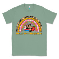 Sage back to school rainbow hello fourth grade Classic Tee - AdoDesignShop
