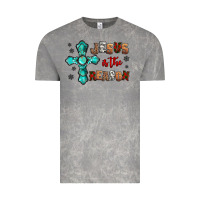 Cloud Rock jesus is the reason for this season christmas Vintage Tee - Jasminsmagicworld