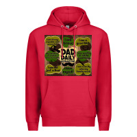 Cardinal dad daily affirmations Premium Hoodie - TumblerDesignByShophia