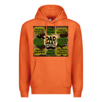 Carrot dad daily affirmations Premium Hoodie - TumblerDesignByShophia