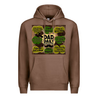 Chestnut dad daily affirmations Premium Hoodie - TumblerDesignByShophia