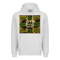 Dove Grey dad daily affirmations Premium Hoodie - TumblerDesignByShophia